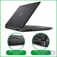 لپ تاپ استوک دل Dell Precision 7530 پردازنده Core i7-8750H گرافیک 4GB Quadro رم 16G حافظه 512G SSD