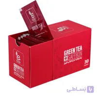 عصاره چای سبز زعفرانی فوری بسته 30عددی