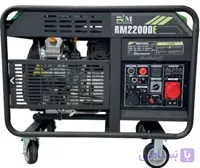 موتور برق بنزینی رونی 17 کیلووات مدل RM22000E ریموت‌دار تک فاز و سه فاز