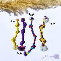 اسباب بازی دندانی کنفی سگ و گربه