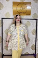 ست تی شرت و‌ شلوار نخ پنبه ضد حساسیت نرم و لطیف و خنک
