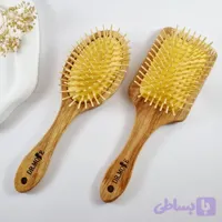 برس مو چوبی دکتر مور سایز بزرگ ضد وز سبک | دلسامه