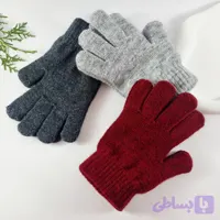 دستکش بافتنی کودک و نوجوان گرم و لطیف مناسب روزهای سرد سال | دلسامه