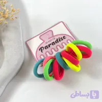 کش مو حوله‌ای زنانه 2,5 سانتی بسته 10 عددی | دلسامه