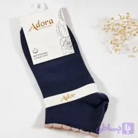 جوراب زنانه مچی نخ پنبه اعلا برند آدورا