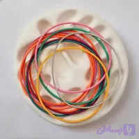 پک ۱۰ عددی دستبند فنری رنگی زنانه ظریف فانتزی مناسب استایل روزانه | دلسامه