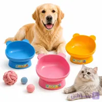 ظرف غذای سگ و گربه پایه دار مدل پاندا Panda Pet Bowl