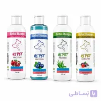 شامپو گیاهی سگ و گربه HI PET با ۴ عصاره طبیعی