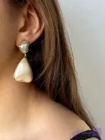 گوشواره قلب میناکار