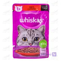 غذای پوچ گربه ویسکاس با طعم سالمون حجم 85 گرم