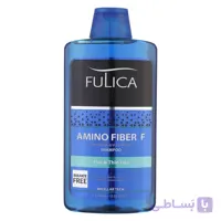 شامپو تقویت کننده و حجم دهنده فولیکا Amino Fiber F حجم ۴۰۰ میلی لیتر
