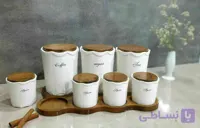 ویژه پاسماوری افرا چینی پایه چوبی راش بامبو درب دار قابل شستشو