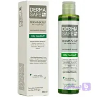 شامپو ضد شوره مناسب مو و پوست سر چرب درماسیف DERMA-SCALP (انقضا 1408/05 )