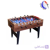 فوتبال دستی S5 پایه ثابت (بلبرنیگی کف ملامینه بدنه ام دی اف)