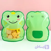 زیپ کیپ فانتزی طرح قورباغه سایز متوسط