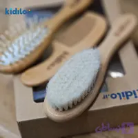 شانه و برس 3 تکه چوبی کیدیلو Kidilo |سیسمونی رنگین