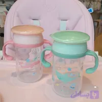 لیوان 360 درجه حجم 300 میل کیکابو Kikkaboo مدل Deep sea | سیسمونی رنگین
