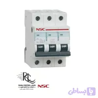 کلید مینیاتوری سه پل تیپ C ( 1 تا 125 آمپر) برند NSC