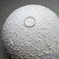 پیرسینگ حلقه ای بینی و گوش تراش خورده کد 334
