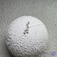 پیرسینگ گوش جواهری ستاره دنباله دار کد 128
