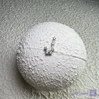 پیرسینگ گوش جواهری ستاره دنباله دار کد 124
