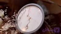 سینی گرد طرح سنگ مرمر۰۲۶