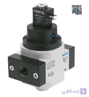 شیر پنوماتیک برقی مدل HEE-1/4-D-MIDI-24 برند Festo