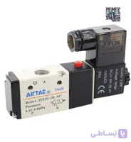 شیر برقی پنوماتیک ایرتک ۳/۲ تک بوبین سایز۱/۲