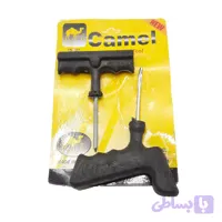 کیت پنچرگیری لاستیک خودرو کمل مدل دسته پلاستیکی بسته 2 عددی