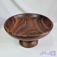 شیرینی خوری پایه دار چوبی کد ۲
