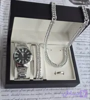 ست ساعت و دستبند و گردنبند و حلقه مردانه