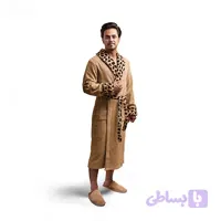 حوله تن پوش پودایران مدل جگوار رنگ نسکافه ای