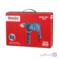 دریل برقی 810 وات با کیف مدل 2210 رونیکس