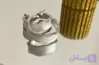 گوشواره زنانه نقره ای میخی (کد Y7JFK)