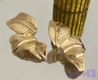 گوشواره زنانه مدل برگ میخی