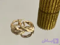 گوشواره زنانه طلایی میخی (کد CUR1U)