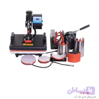 دستگاه پرس حرارتی سابلیمیشن ۶ کاره QTECH