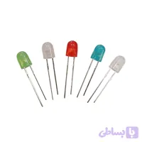 ال ای دی 5 میلی متری 2-3 ولت 8 رنگ مختلف بسته 1000 عددی