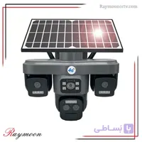 دوربین مینی اسپید دام هوشمند 3 لنز سولار سیم کارتی 10X زوم اوکم مدل O-Kam TZ8