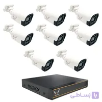 پک سیستم امنیتی 5 مگاپیکسل AHD رایمون مدل RP-5MP-HINH8C53-35
