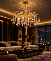 لوستر مدرن کلاسیک درختی نرسی کد 1