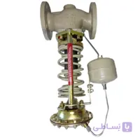 شیر فشار شکن بخار فلنجدار عیوض رنج فشار خروجی 1-0.2 بار تیپ 02-39