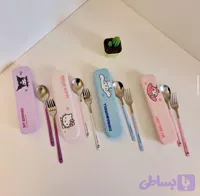 قاشق و چنگال طرحدار کودک