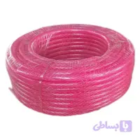شلنگ آب نخ دار سایز 1/2 شفاف دو لایه (25 متری)