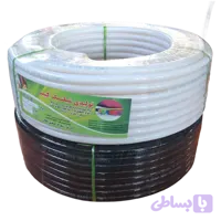 شیلنگ گاز شفاف نخ‌دار دولایه