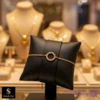 دستبند طلای ۱۸ عیار مدل پاندورا – الهام‌گرفته از برند لوکس | سحاب زر