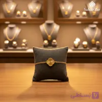 دستبند طلای ۱۸ عیار مدل شبدر – الهام‌گرفته از ونکلیف | سحاب زر