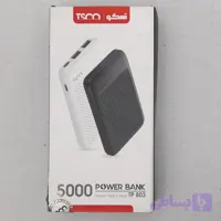 پاوربانک تسکو ظرفیت 5000 میلی آمپر ساعت مدل Tp 803