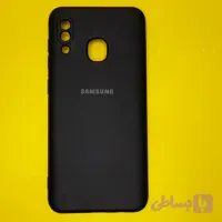 قاب گوشی سامسونگ Galaxy A20 مدل سیلیکونی محافظ لنز دار