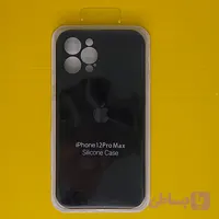 قاب گوشی آیفون iPhone 12 Pro Max مدل سیلیکونی محافظ لنز دار